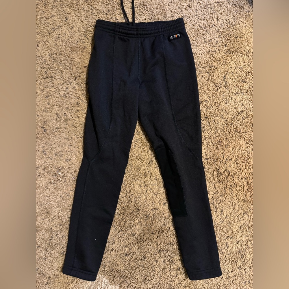 Kerrits Girls Riding Tights – Size Large – Black Equestrian Pants